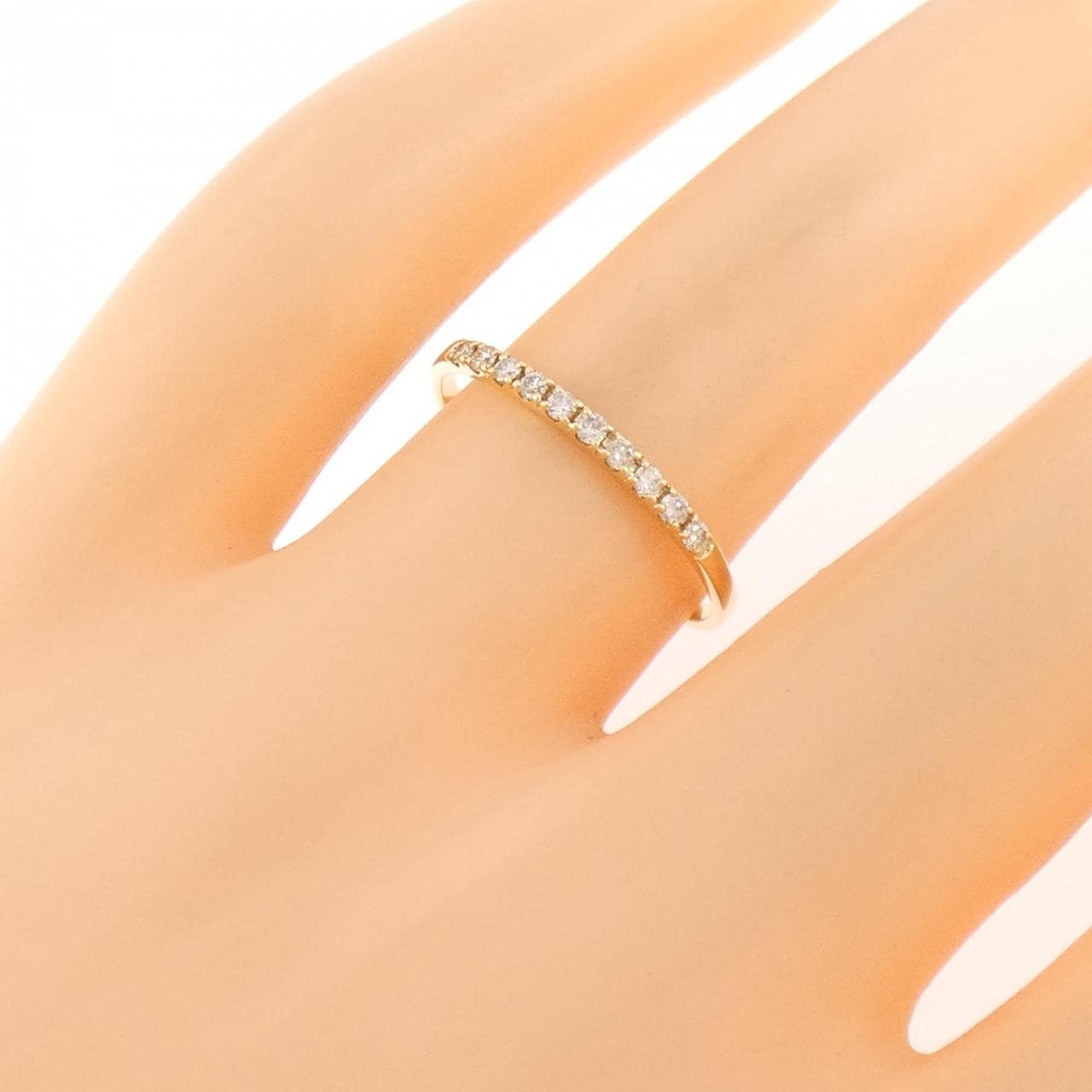 K18YG ダイヤモンド リング 0.10CT