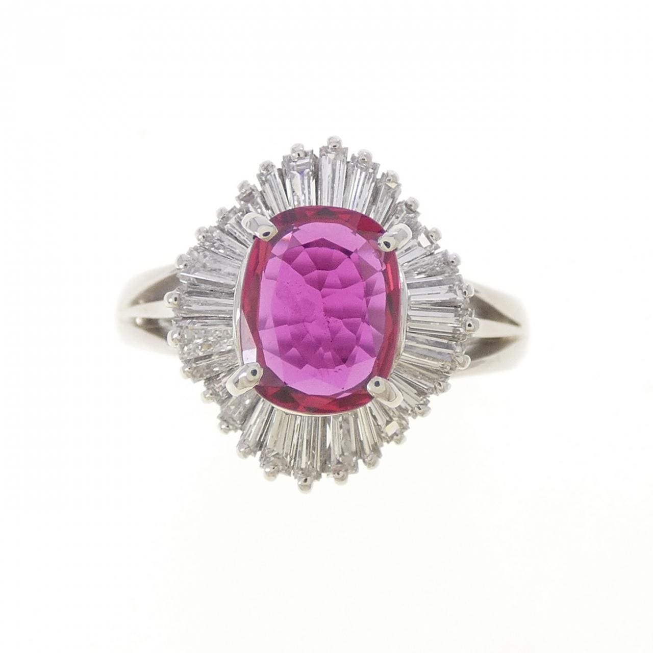 PT900 ルビー リング 0.93CT
