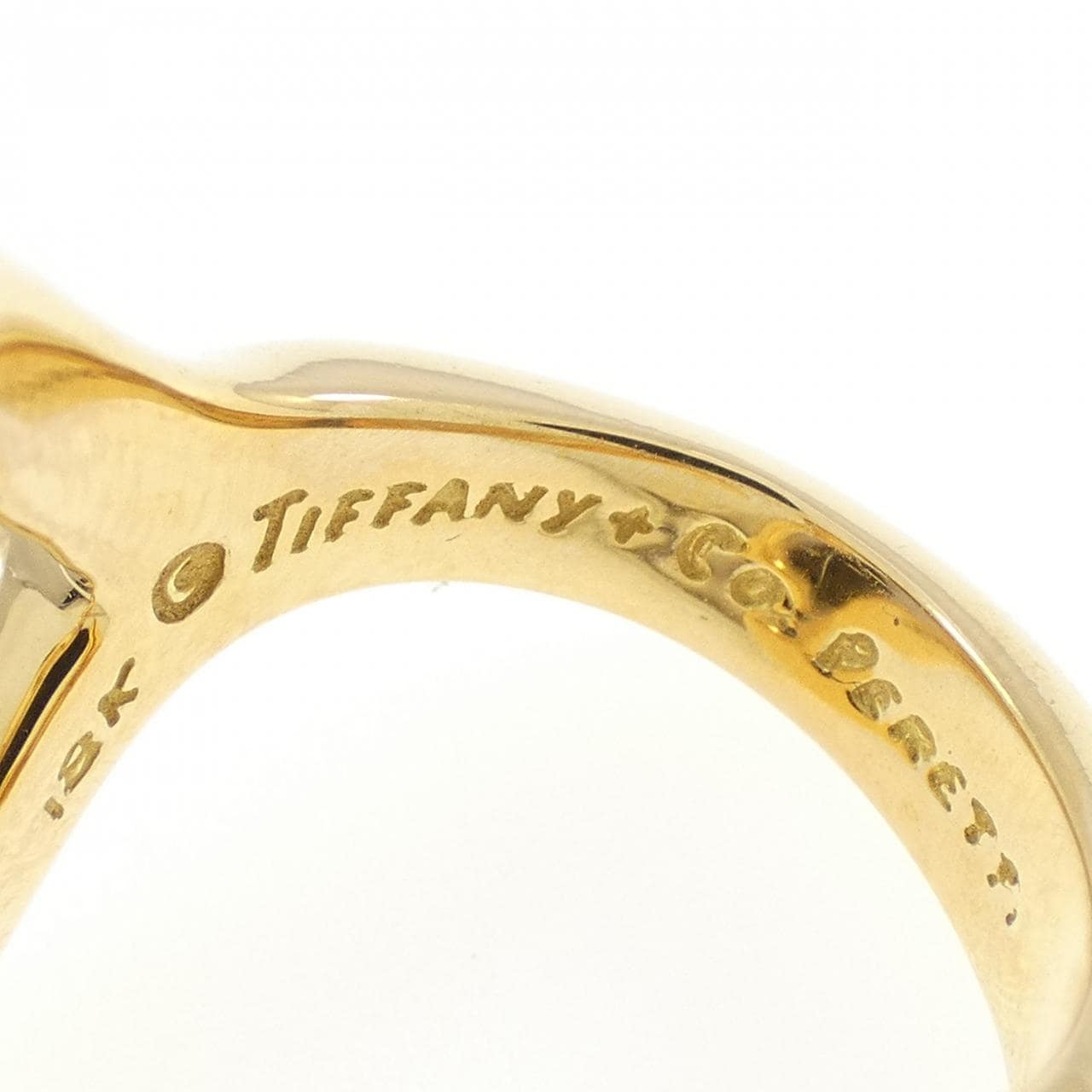 【ヴィンテージ】ティファニー オープンハート リング