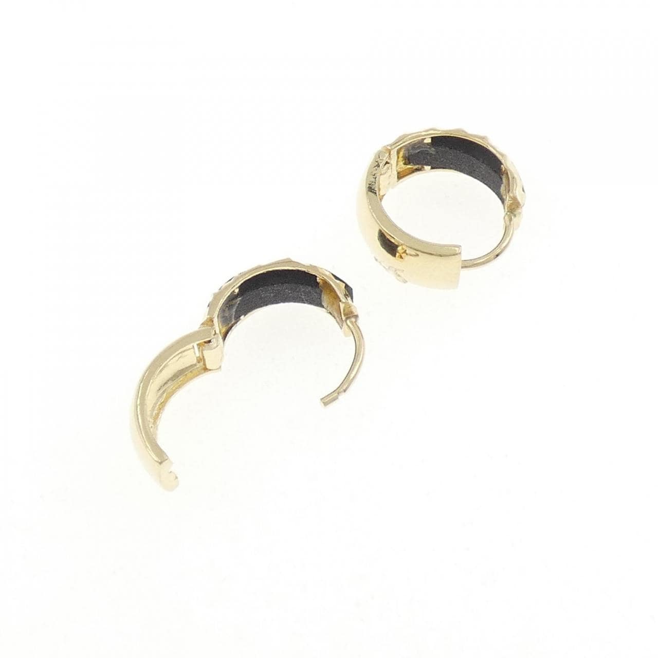 585YG ガラス ピアス