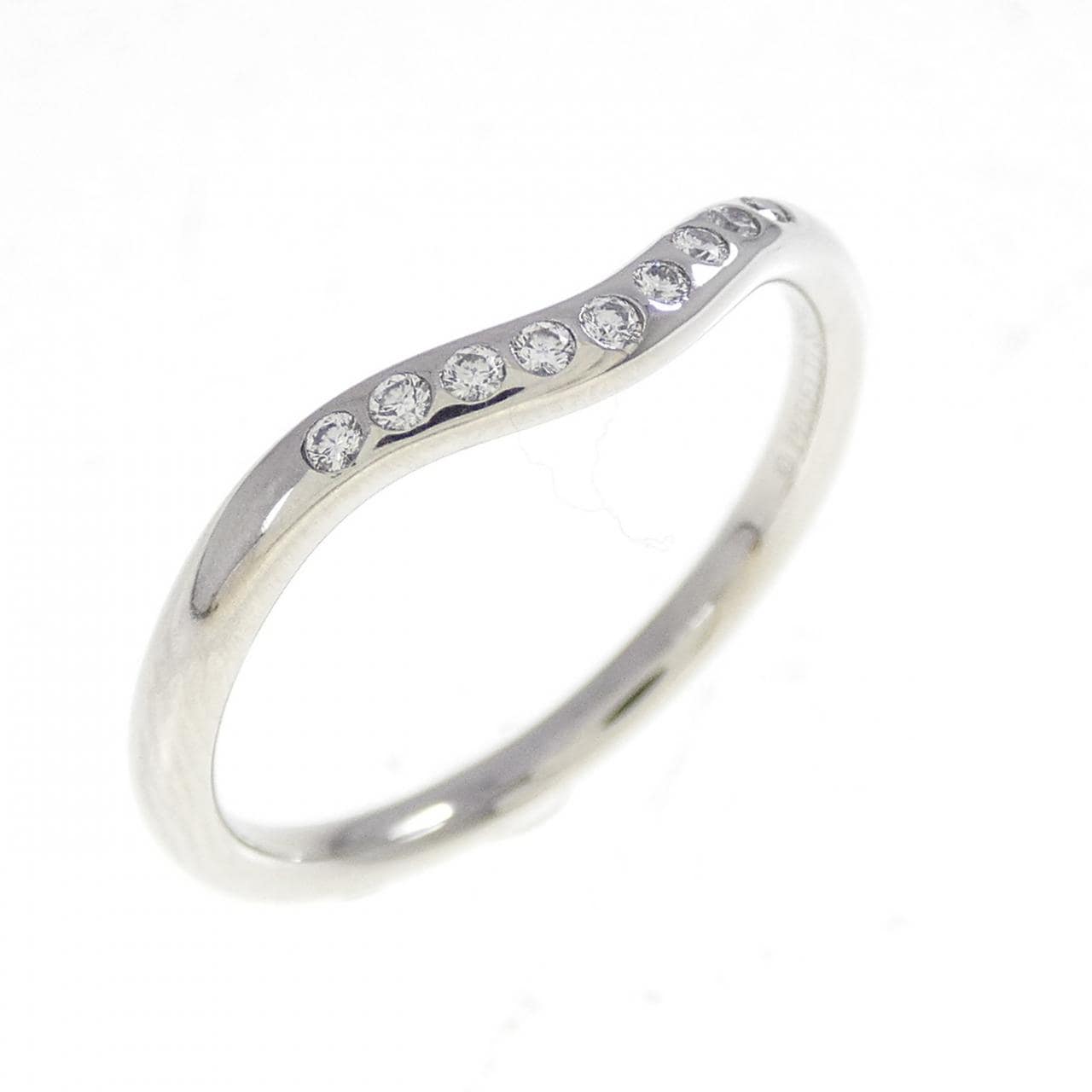 ティファニー カーブド 9P リング