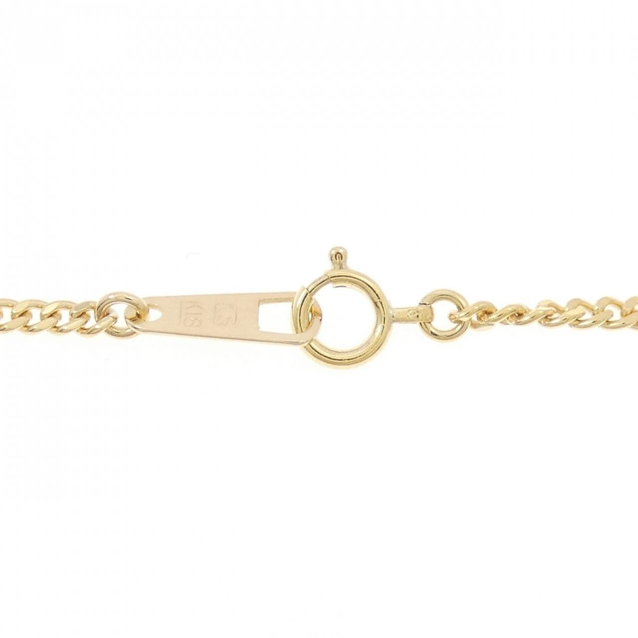 K18YG(枠) コイン ネックレス