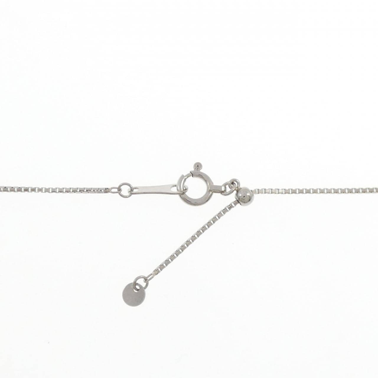 PT900/PT850 ルビー ネックレス 0.77CT