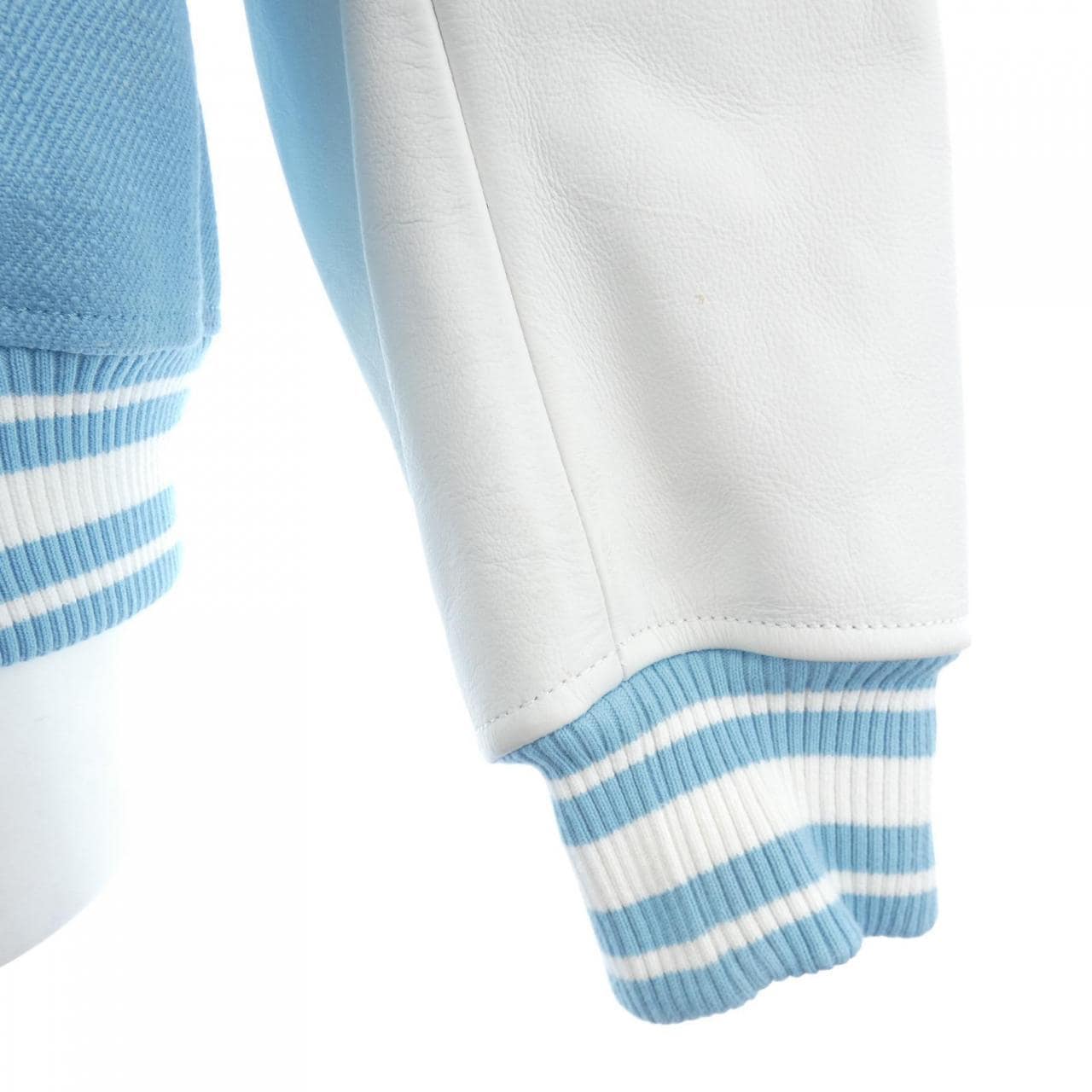 ルイヴィトン LOUIS VUITTON LV×YK エンブロイダードフェイスバーシティブルゾン HOL30EVN6 草間彌生 スタジャン