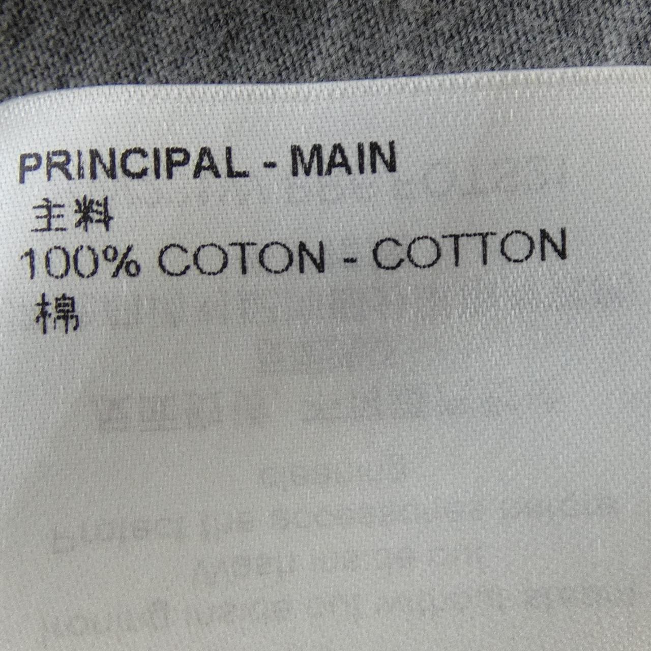 LOUIS VUITTON Metallic Wash Crop Top FOTS21PR6