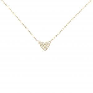 アーカー ハートパヴェ ネックレス 0.05CT