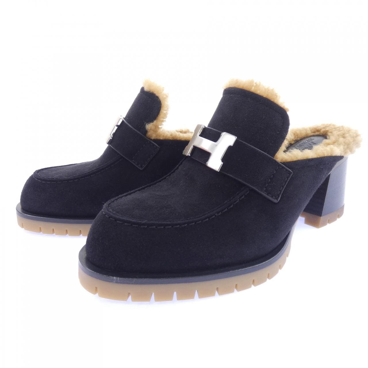 エルメス HERMES フロール60 222057Z シューズ