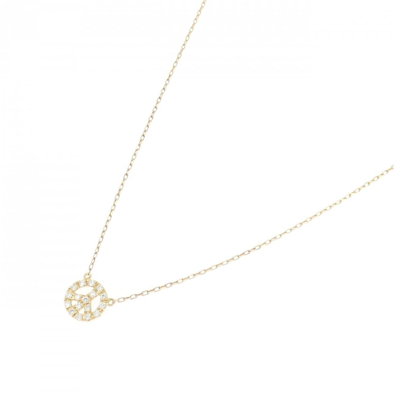 アーカー ピースパヴェ ネックレス 0.07CT
