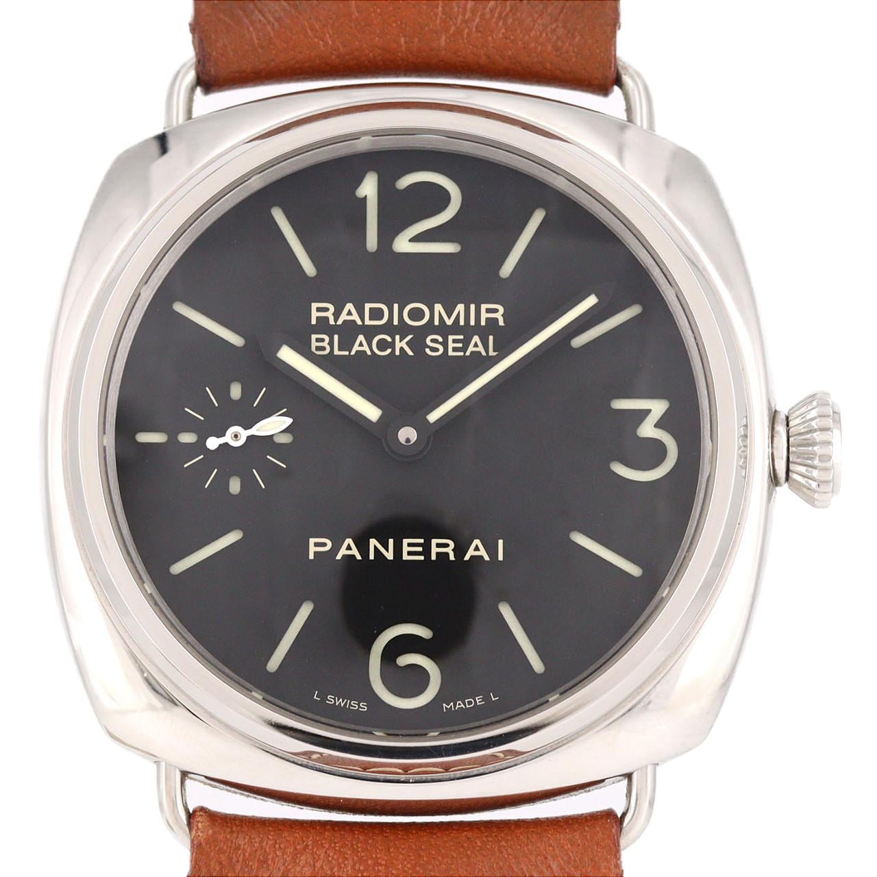 パネライ ラジオミールブラックシール PAM00183 SS 手巻
