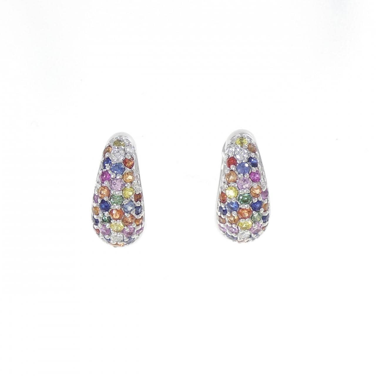 ポンテヴェキオ サファイヤ ピアス 0.66CT