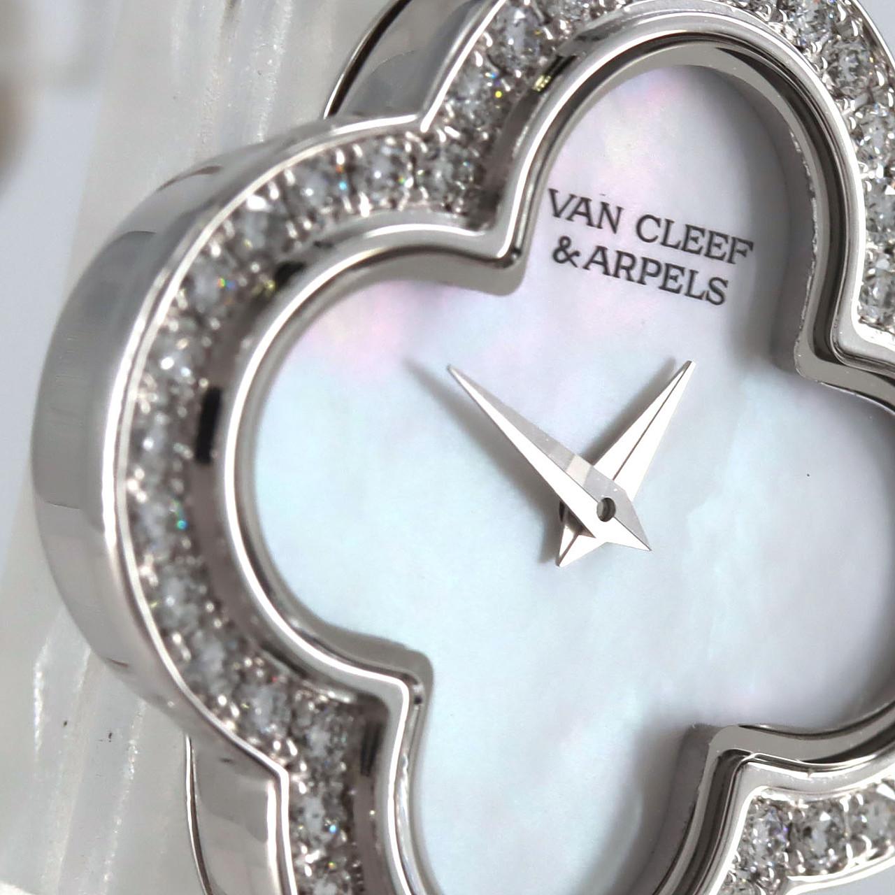 Van Cleef & Arpels Alhambra WG/D Bracelet D 3365149/VCARO8OF00 WG Quartz