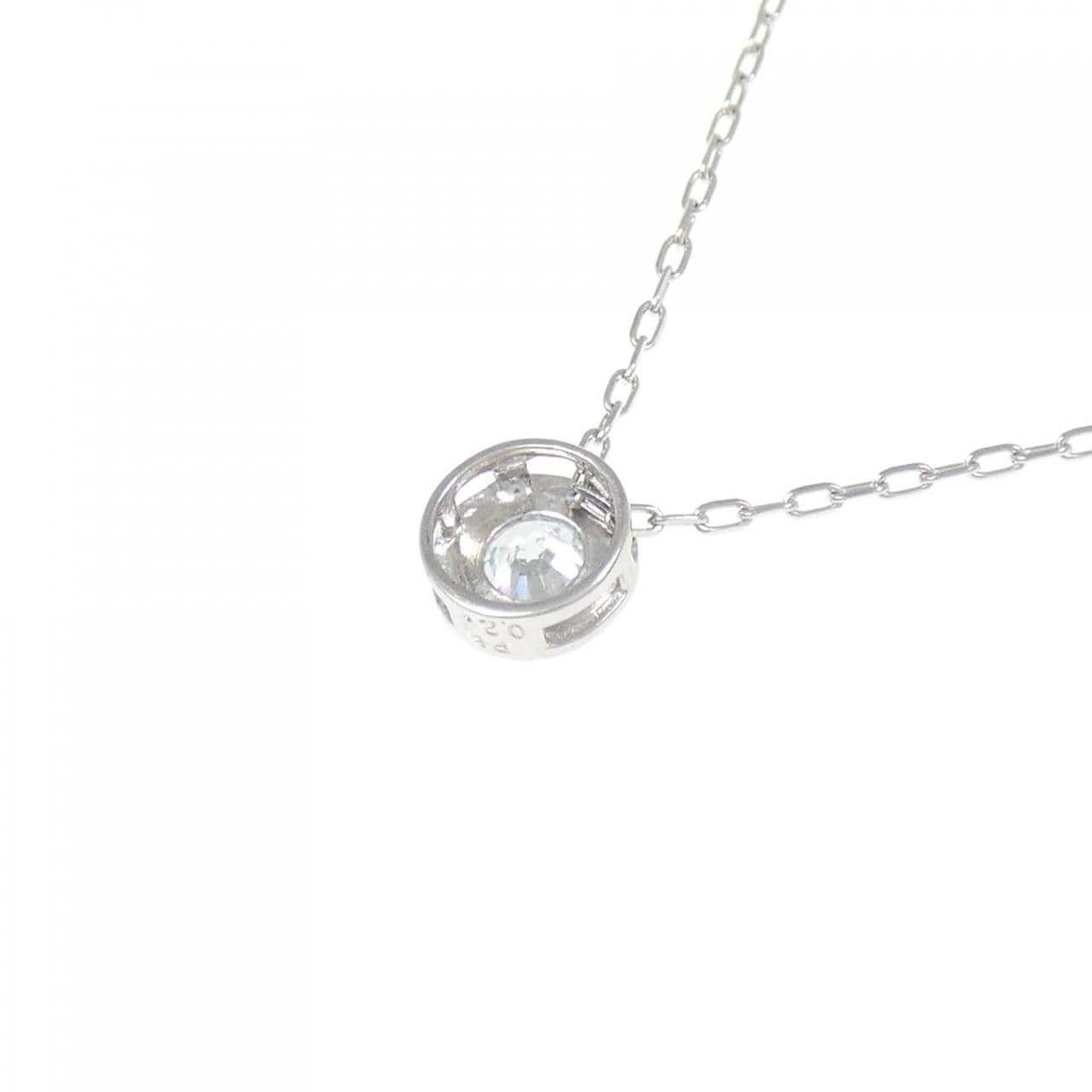 PT ダイヤモンド ネックレス 0.20CT