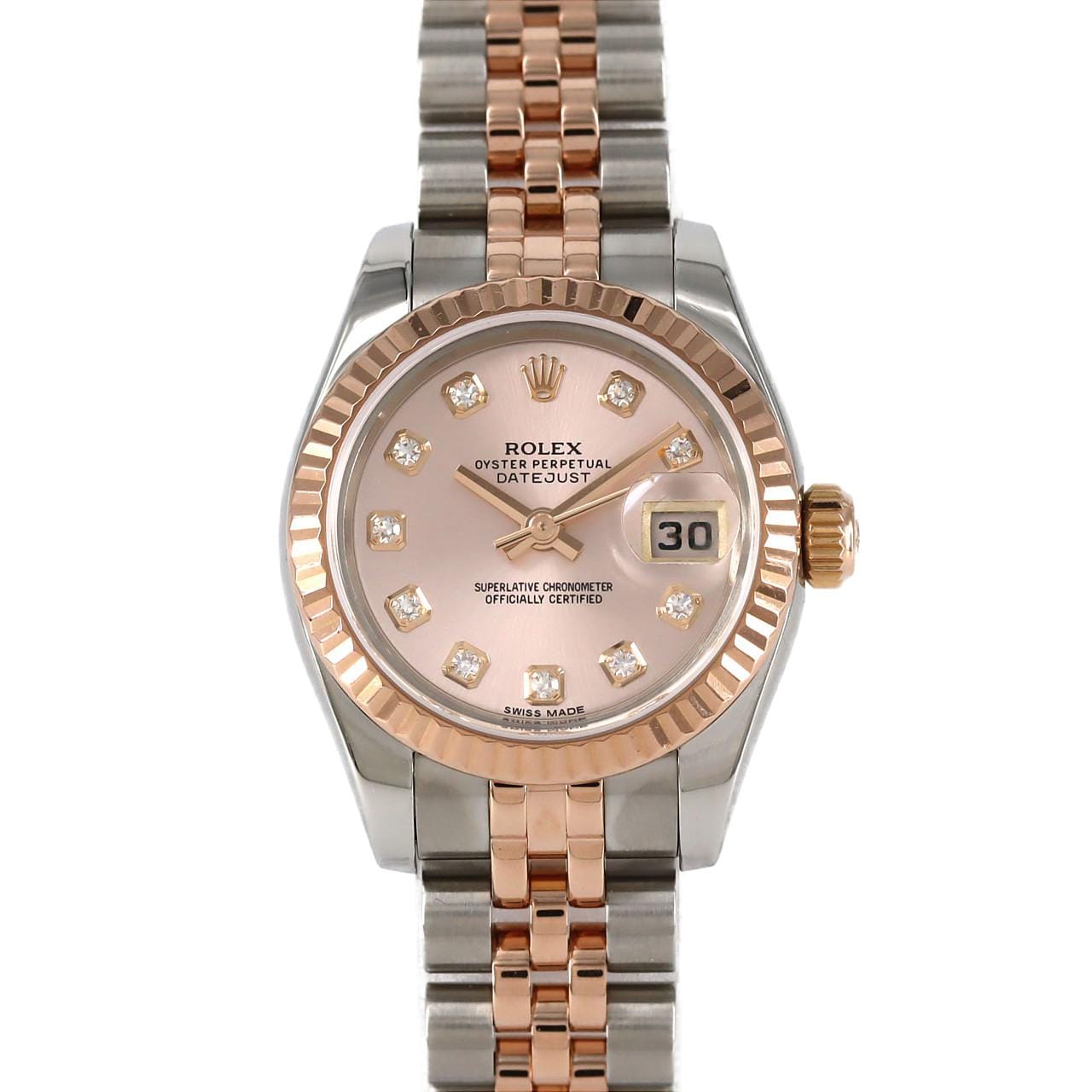 ROLEX Datejust 179171G SSxPG自动上弦随机编号