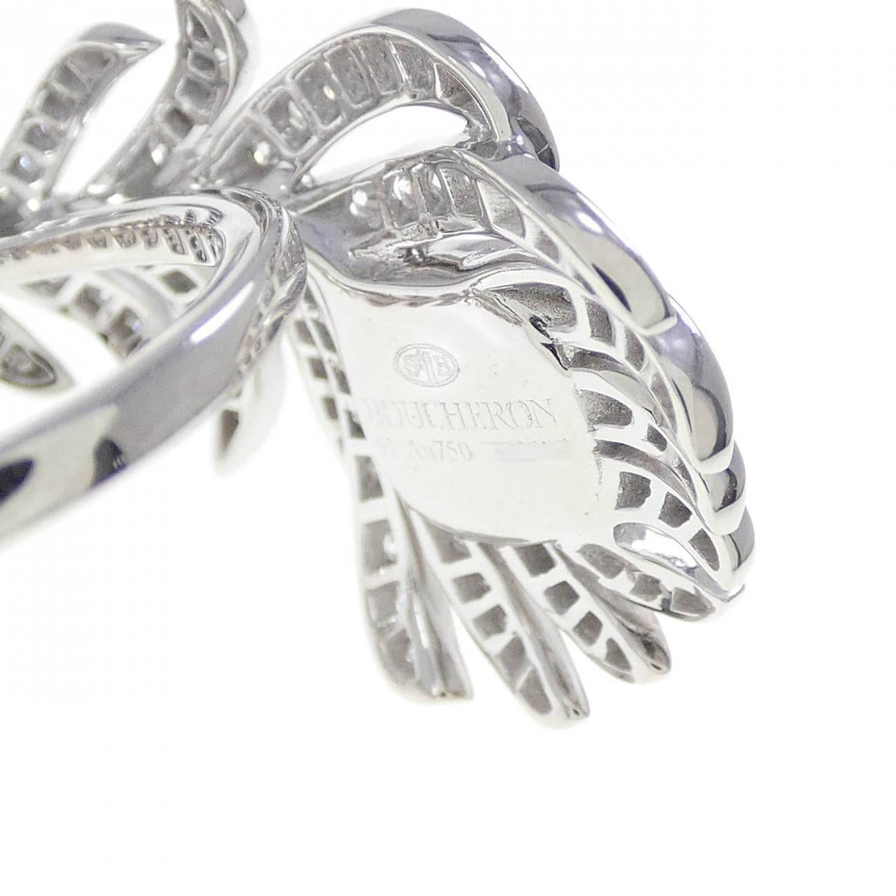 ブシュロン プリュム ドゥ パオン スモール リング