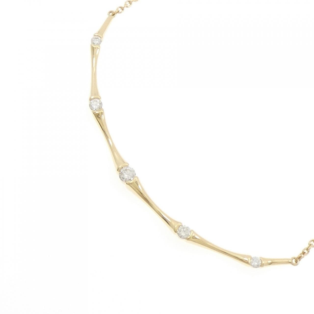 クイーン ダイヤモンド ネックレス 0.75CT