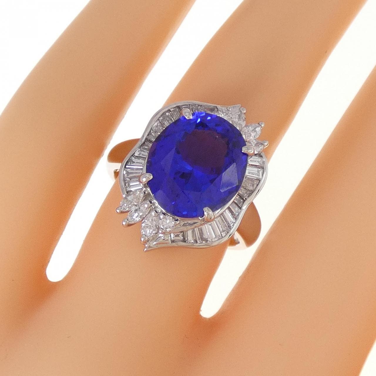 PT Tanzanite Ring 4.65CT