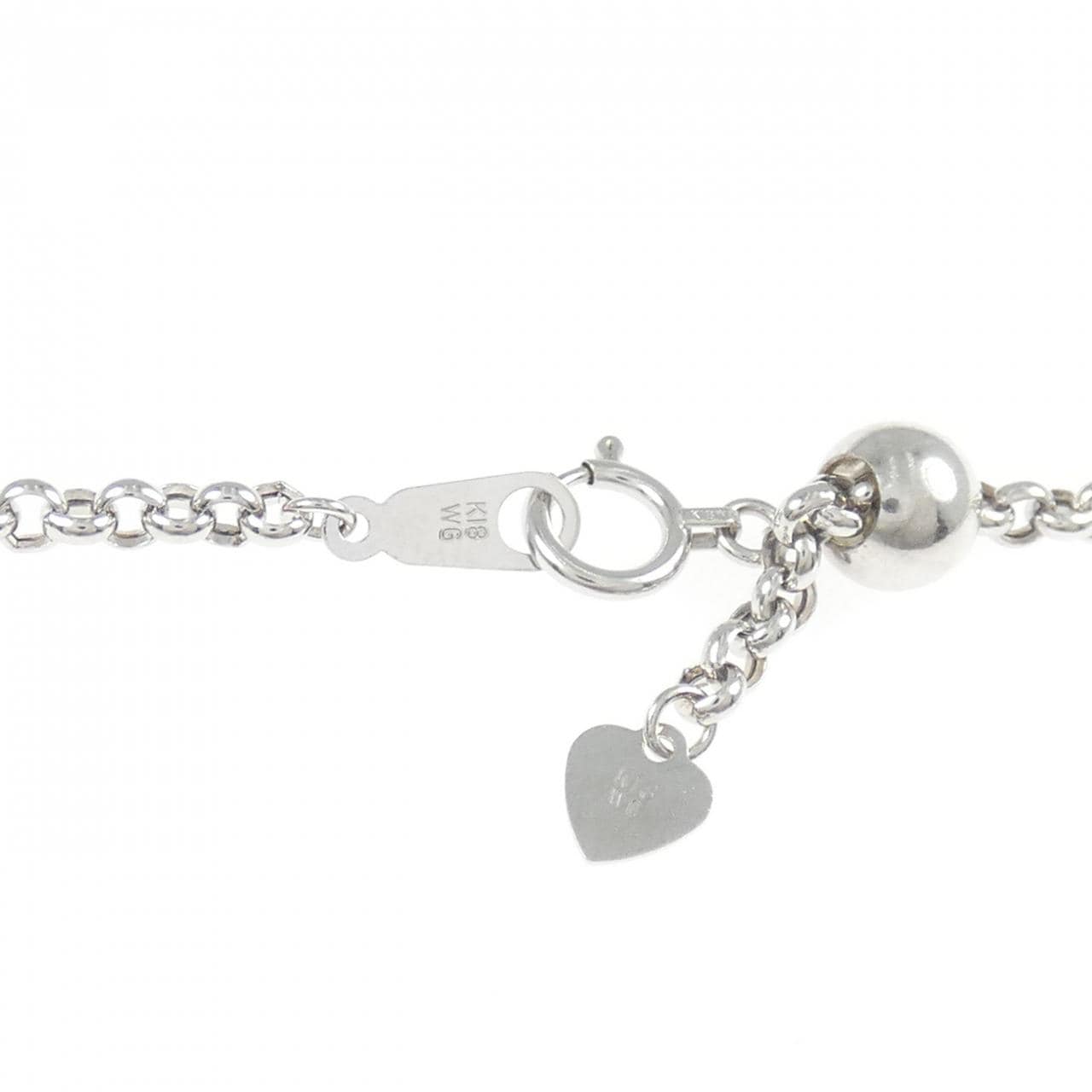 【新品】K18WG ネックレス