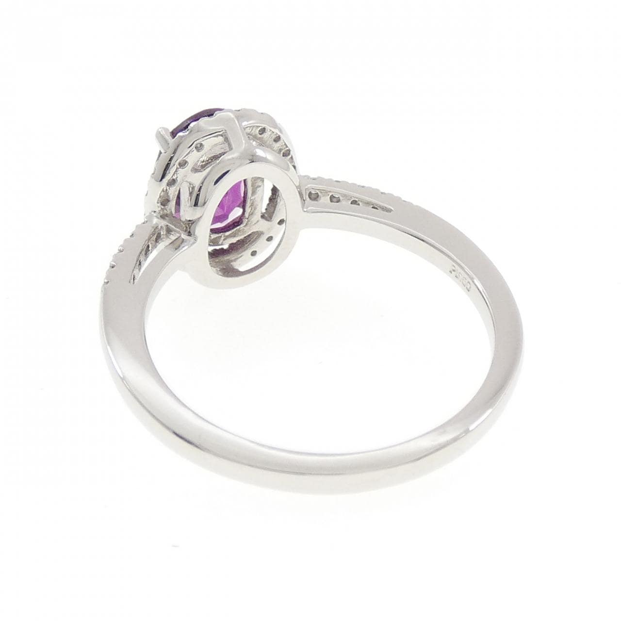 PT950 ガーネット リング 1.44CT