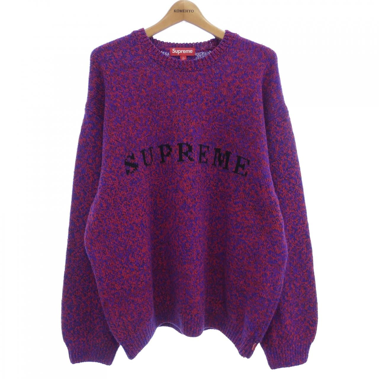 シュプリーム SUPREME Contrast Logo ニット