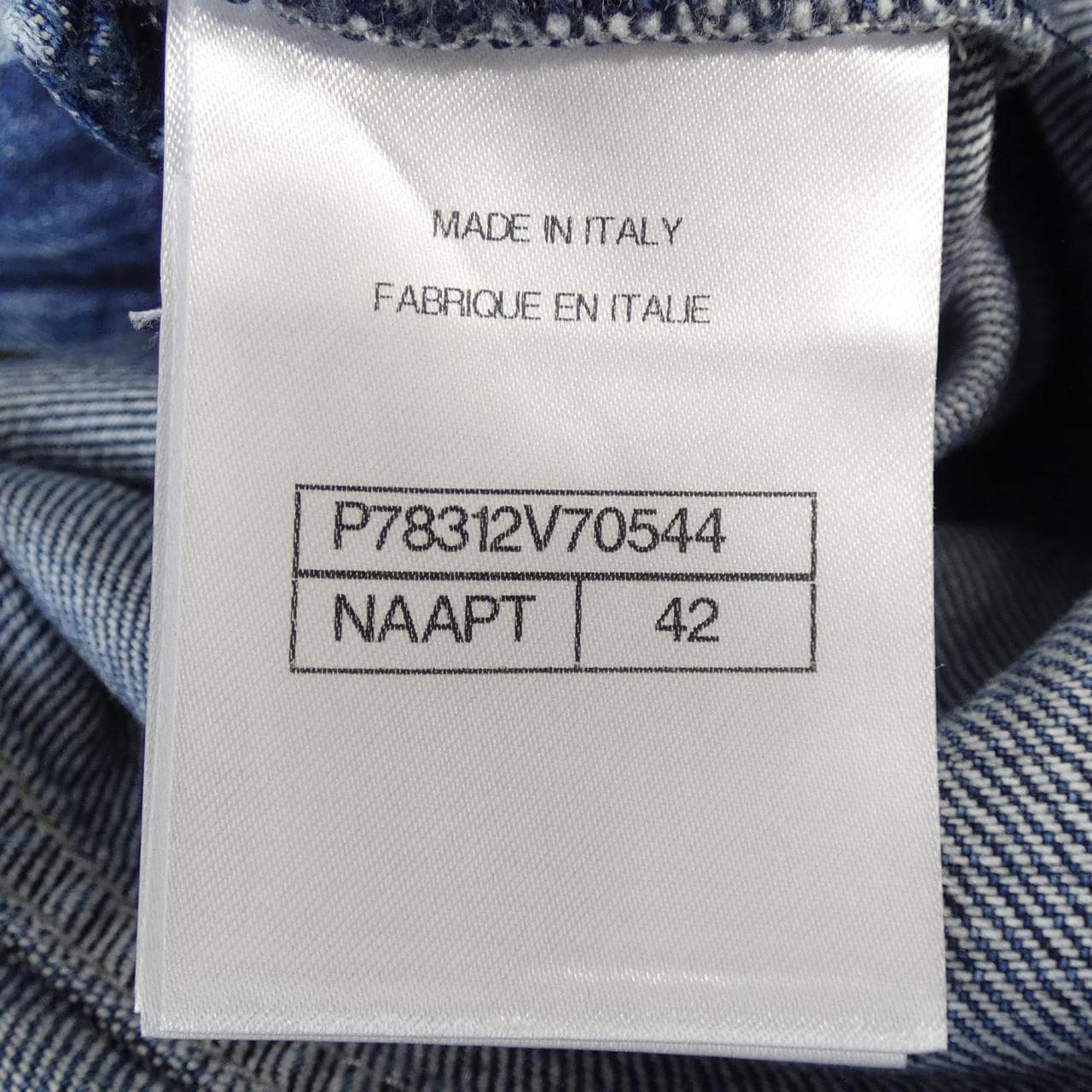 シャネル CHANEL LOOK36 P78312V70544 ジーンズ