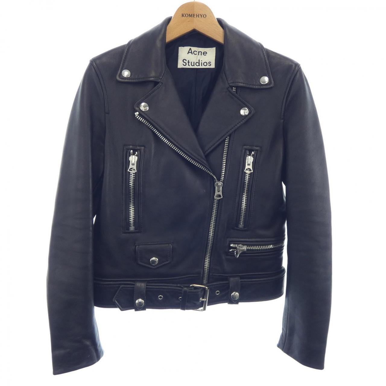 アクネストゥディオズ ACNE STUDIOS 1AF143 レザーライダースジャケット