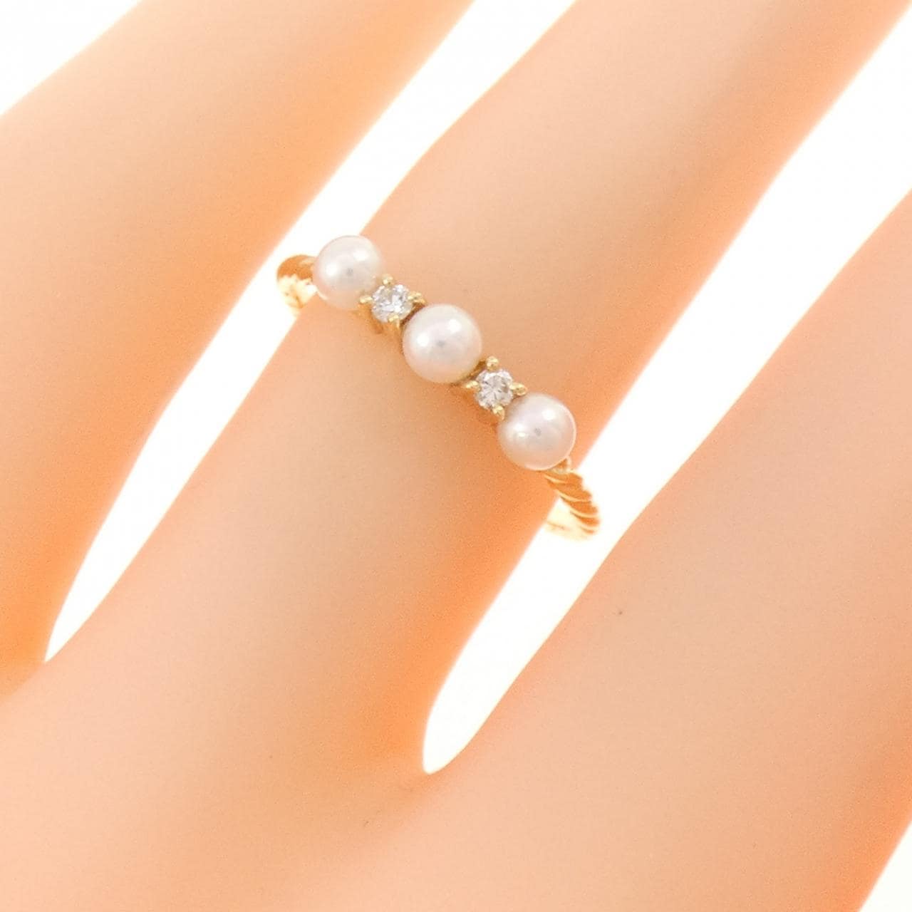 タサキ アコヤパール リング