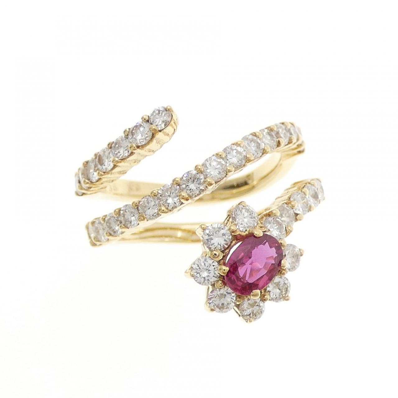 ポンテヴェキオ ルビー リング 0.436CT