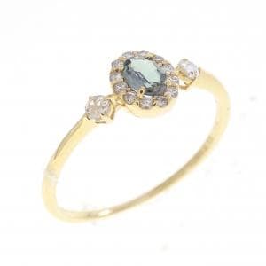 K18YG アレキサンドライト リング 0.15CT