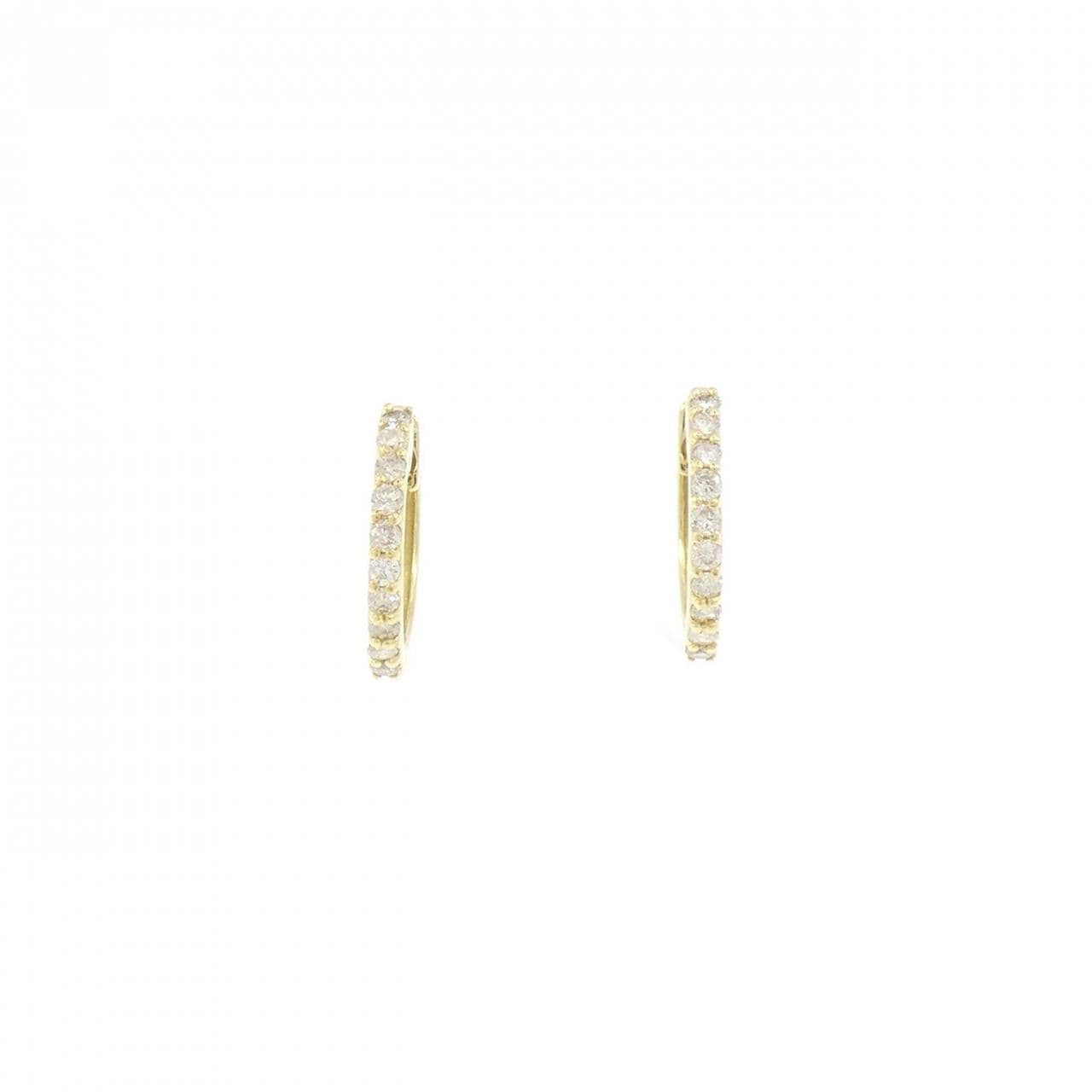 K18YG ダイヤモンド ピアス 0.20CT