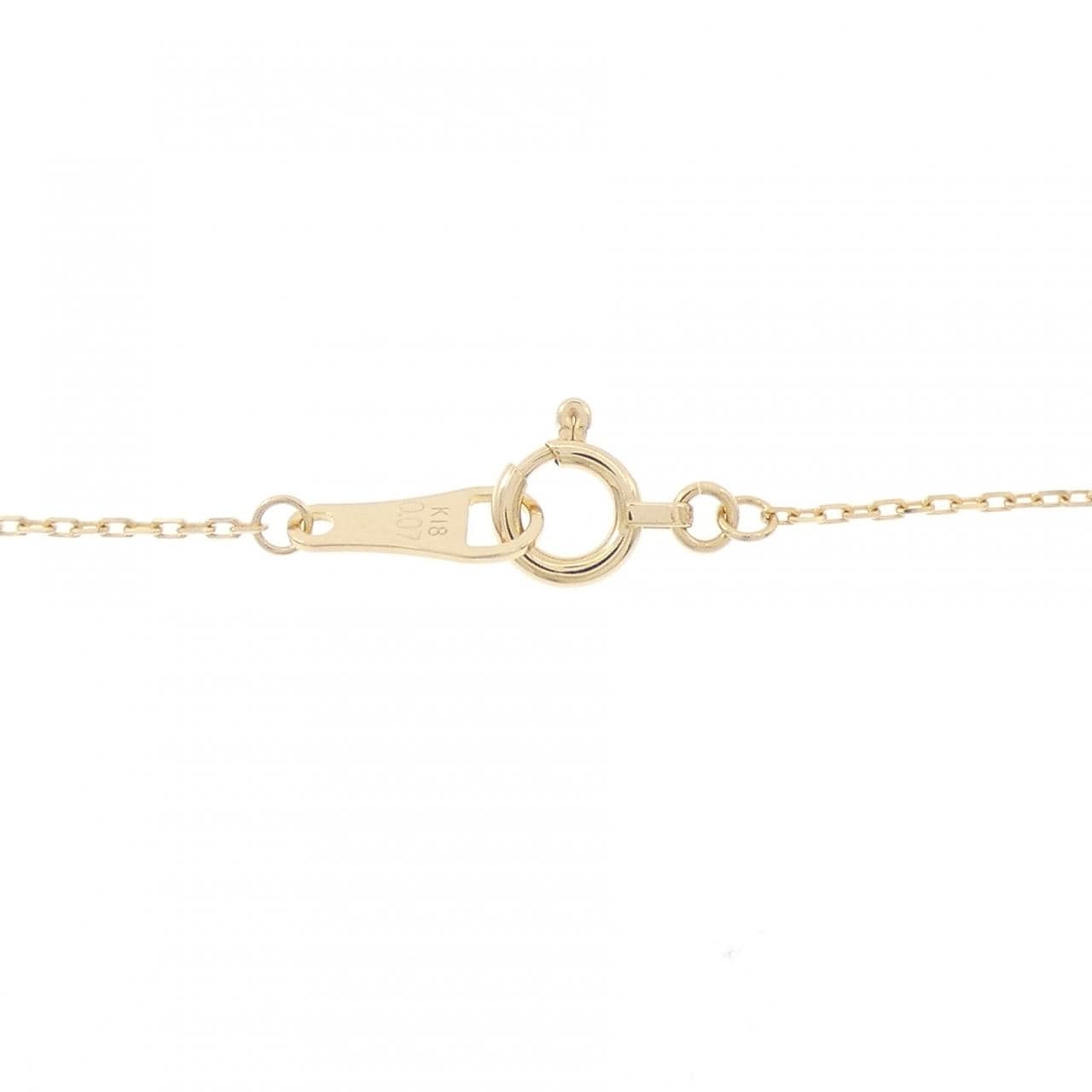 アガット ダイヤモンド ネックレス 0.07CT