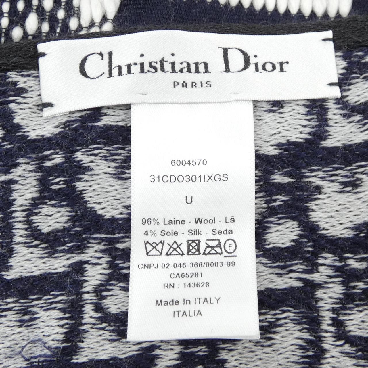クリスチャンディオール CHRISTIAN DIOR MUFFLER