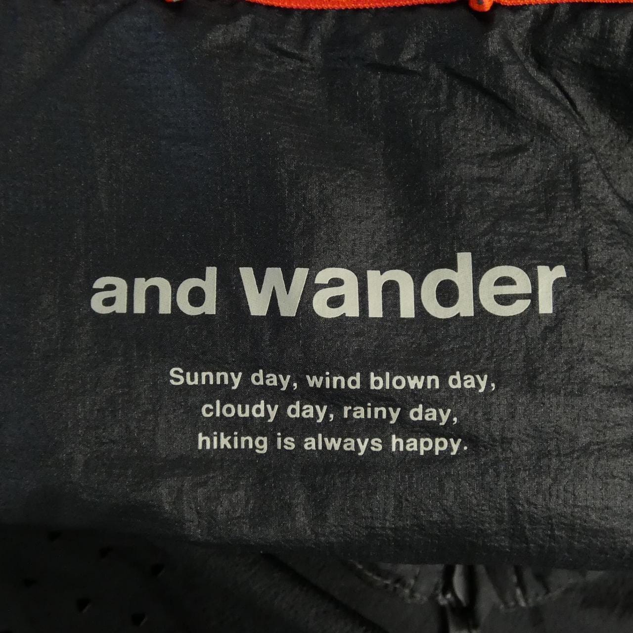 アンドワンダー and wander 574-6121500 ブルゾン