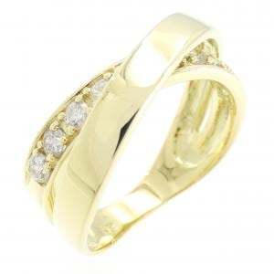 K18YG ダイヤモンド リング 0.50CT