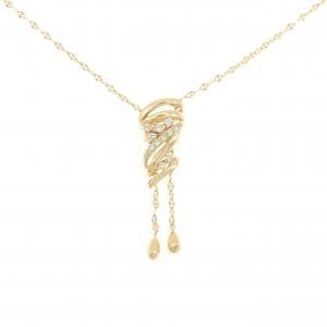 K18YG ダイヤモンド ネックレス 0.20CT