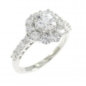 PT900 ダイヤモンド リング 0.731CT D VS2 3EXT H&C