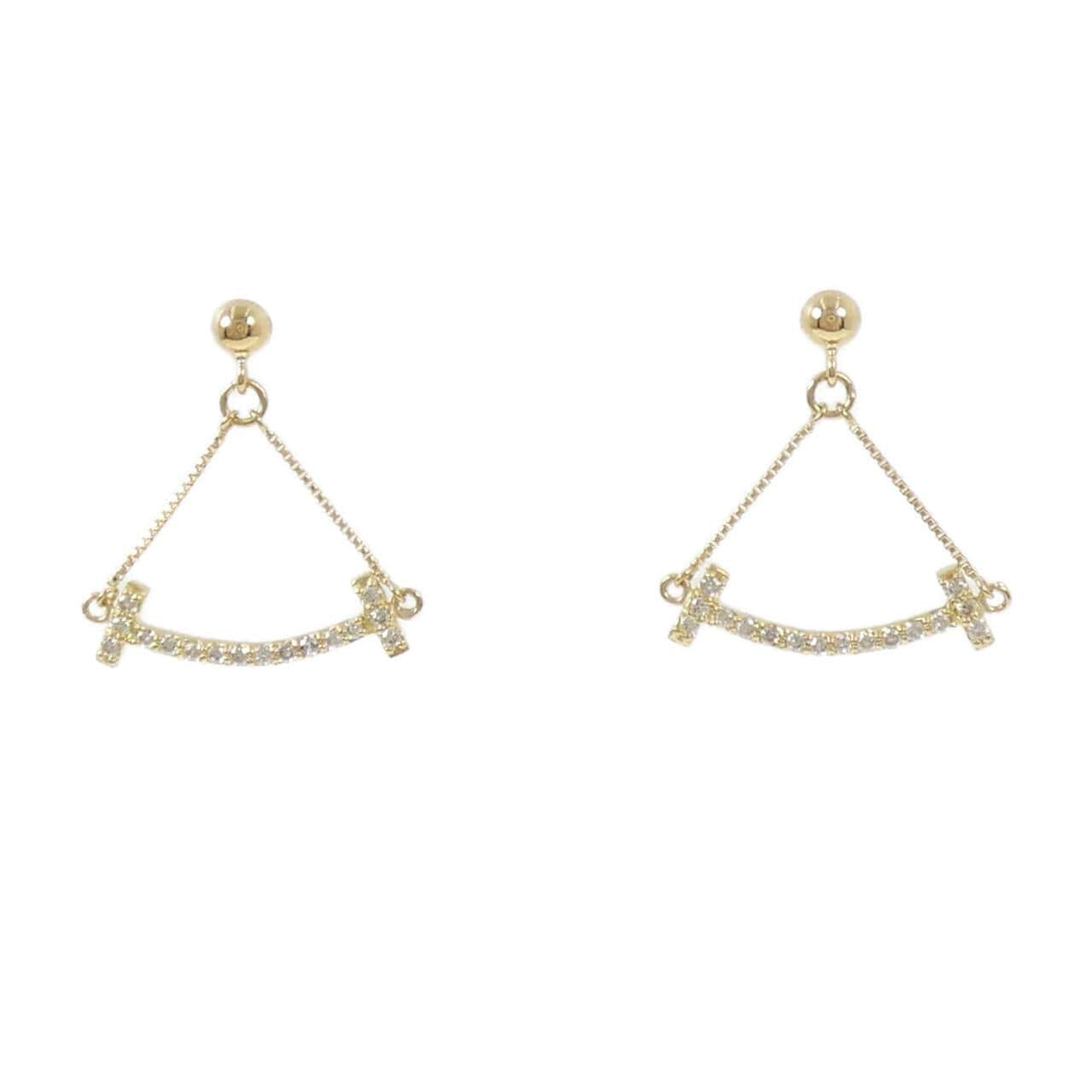 K18YG ダイヤモンド ピアス