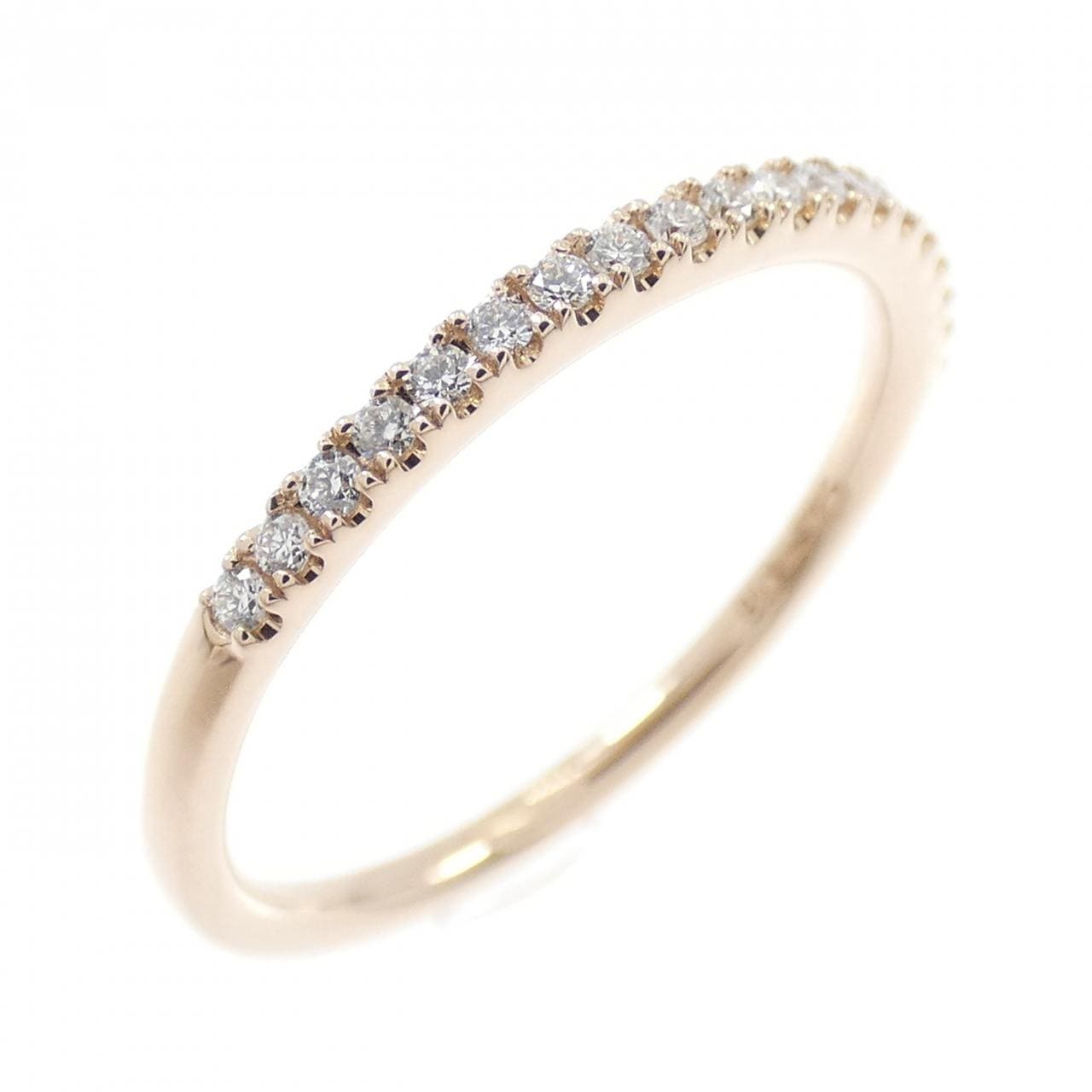 スタージュエリー マイクロセッティング ハーフエタニティ リング 0.07CT