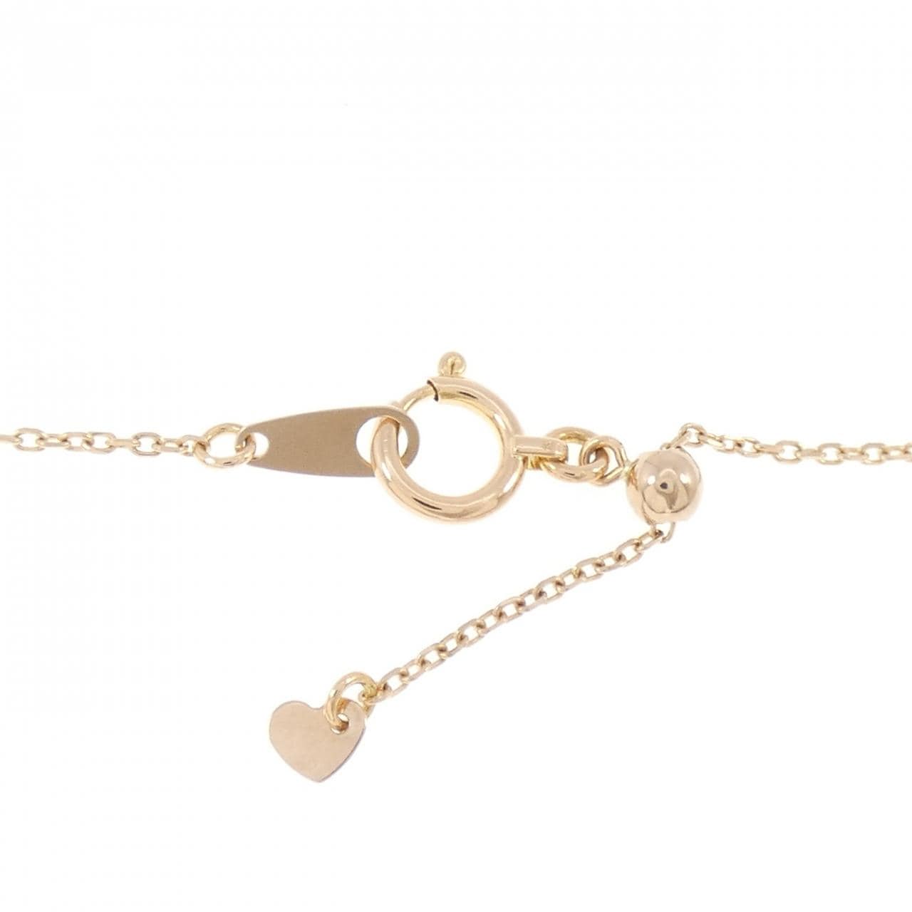 K18PG ダイヤモンド ネックレス 0.19CT