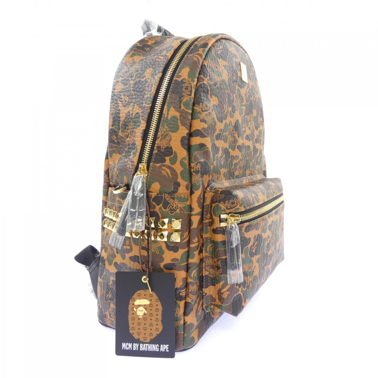 ベイプ BAPE MCM MMK9AMB02CW001 BACKPACK