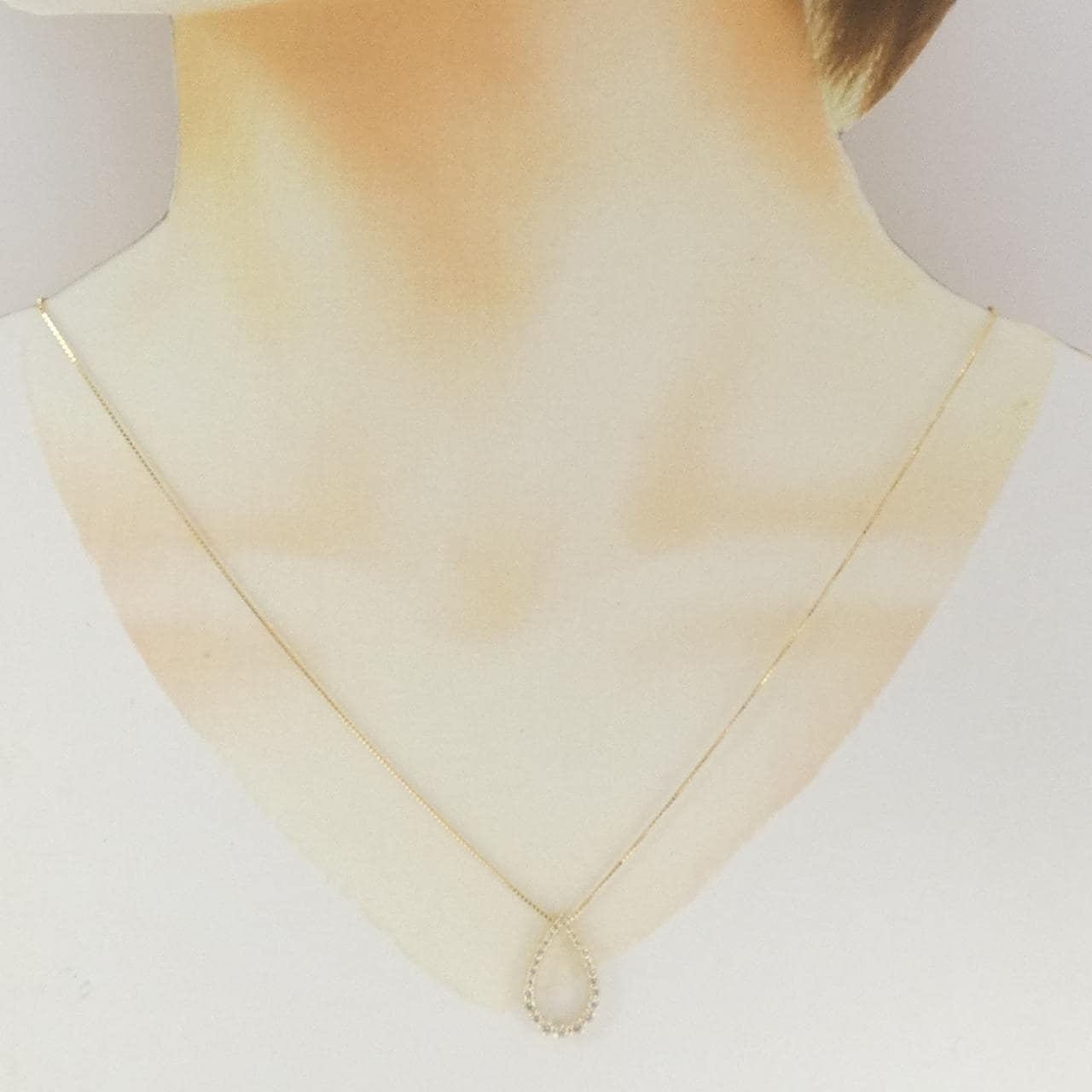 K18YG ダイヤモンド ネックレス 0.50CT