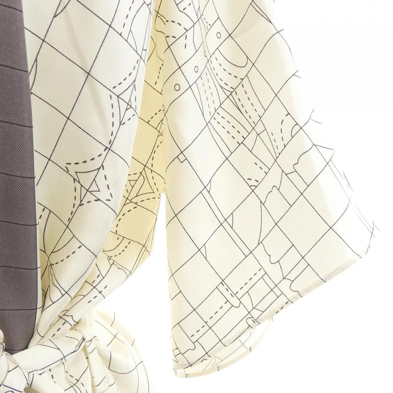 エルメス HERMES 5E0574DM ツイルレーヌ ワンピース