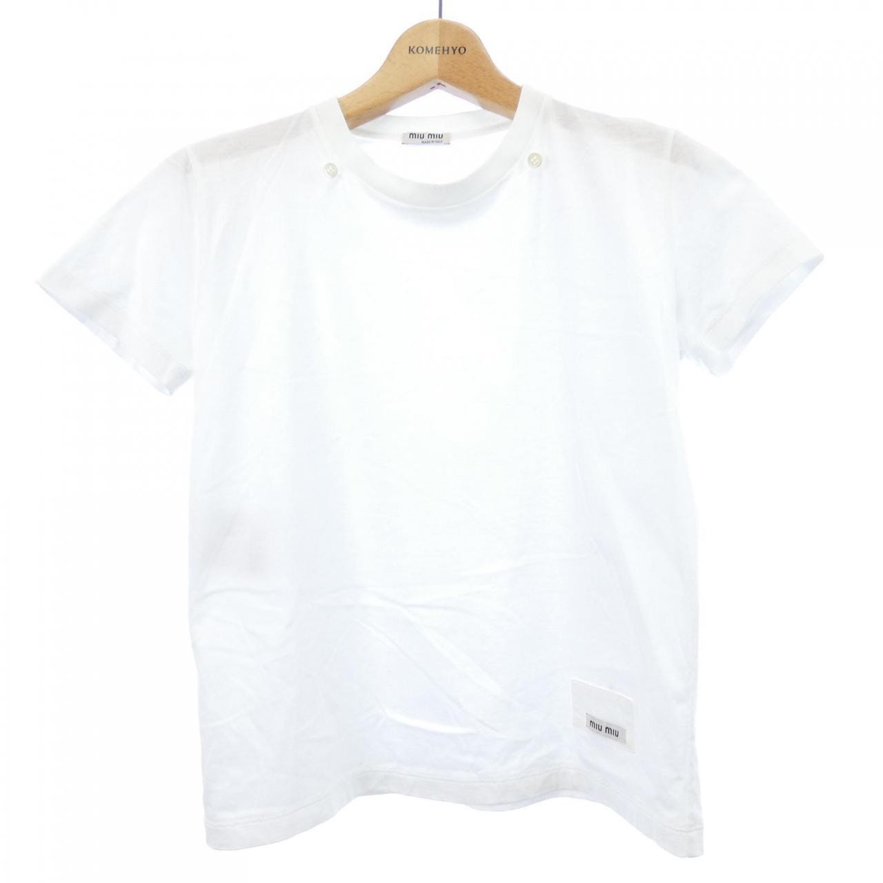 ミュウミュウ MIU MIU MJN028 1RJ8 Tシャツ