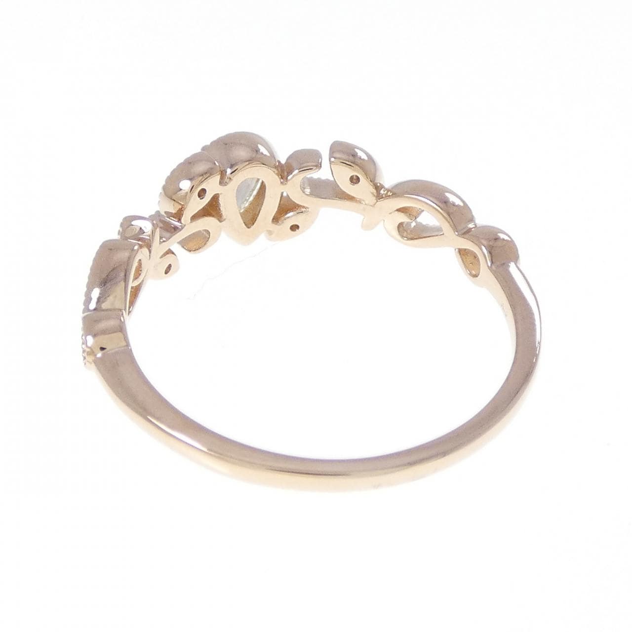 K18PG ダイヤモンド リング 0.179CT