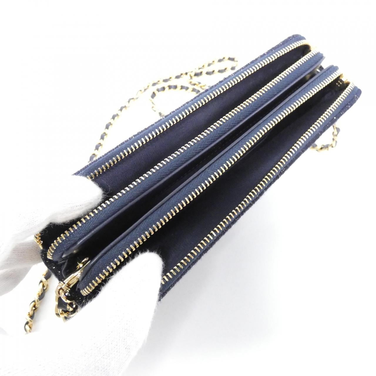 シャネル ドーヴィル ライン 81978 チェーンウォレット