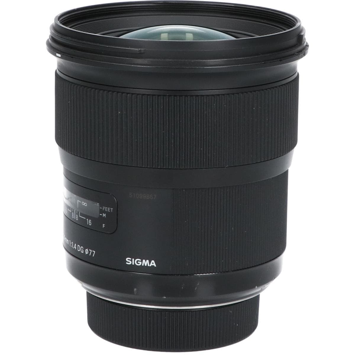 ＳＩＧＭＡ　ニコン２４ｍｍ　Ｆ１．４ＤＧ　ＨＳＭ（Ａ）