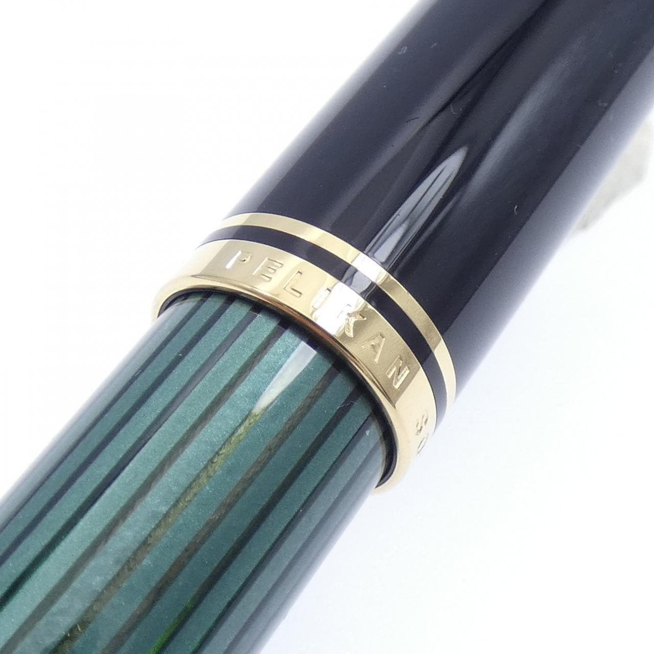 ペリカン スーベレーンM600緑縞 万年筆