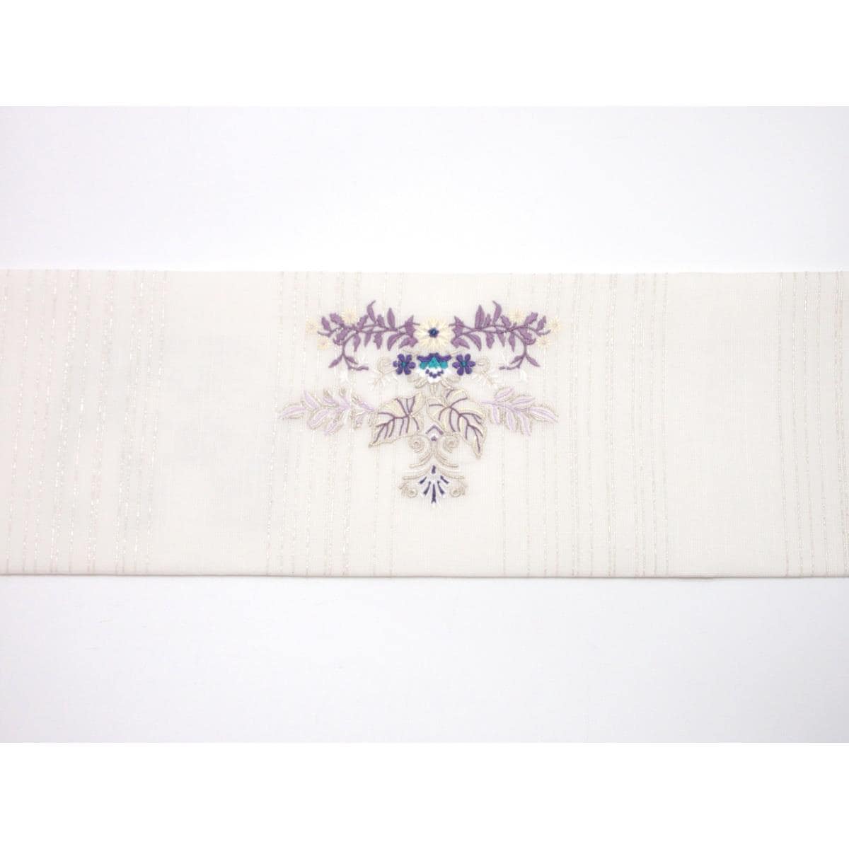 【新品】名古屋帯　刺繍加工