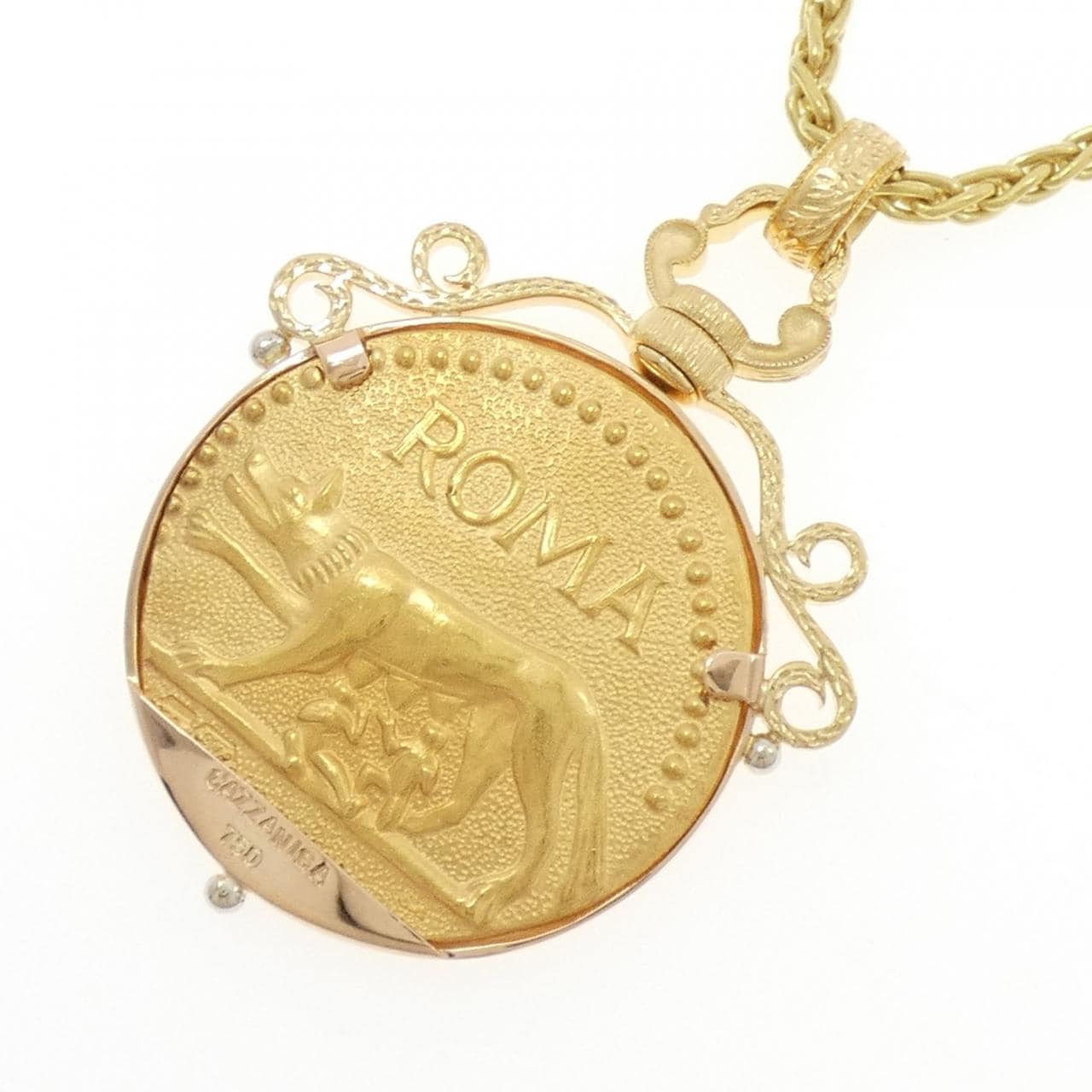 CAZZANIGA 750 Three-Color Necklace