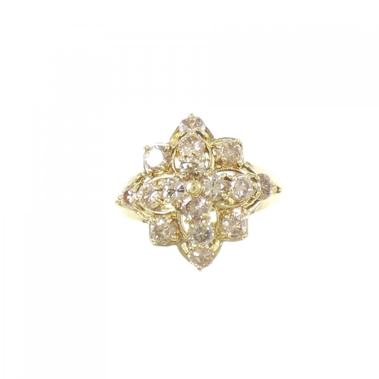 K18YG ダイヤモンド リング 1.00CT