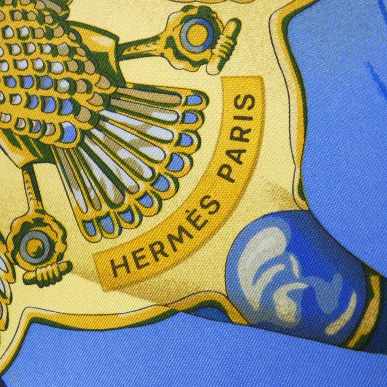 エルメス SOLEIL DE SOIE カレ スカーフ